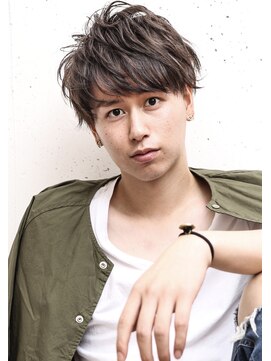 フジヤマ バーバー ショップ(FUJIYAMA BARBER SHOP) ショートレイヤーソフトツーブロック ビジカジ