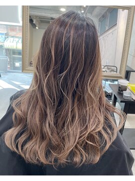 バンクスヘアー(BANK'S HAIR) ラインバレイヤージュ