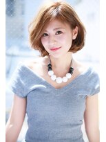 クロワ(croix)&nbsp;【croix】大人可愛いフェミニンミニマムボブ