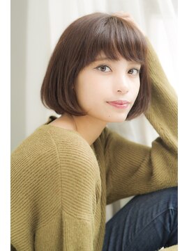 ルミナ オーガニックヘアー(LU3NA organic hair) 老若男女に愛されるまとまり&ツヤ感ボブ