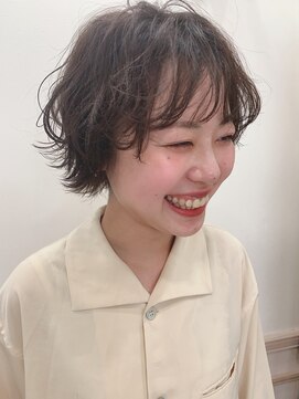 コルク バイ マグ 松本駅前(COLK by Mag) 【COLK】可愛い小顔ショートボブシースルーバング