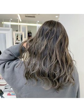 ワンズミラー 海老名店(ONE's MIRROR) ナチュラルハイライト【マロンベージュ/かきあげ】