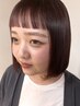【☆クセ毛の悩み解決☆】カット+前髪縮毛　¥5980