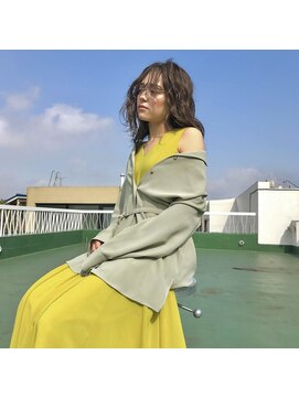 イミ(imi) 大人ミディアム/ココアベージュ/似合わせカット/髪質改善[登戸]