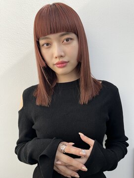 カート バイ デコ(Kurt by DECO) 英心　オン眉レッドブラウン！