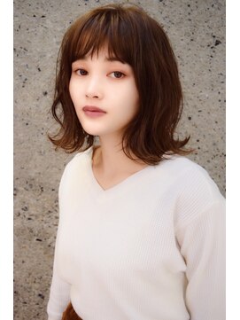 ニスル 町田店(NISURU) 似合わせカット/大人ガーリー/ダークアッシュ/着物/町田/町田駅