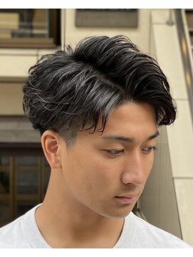 ドルクス 日本橋(Dorcus) 日本橋ビジネスヘア　アップバングワンカールパーマ