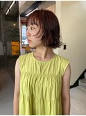 bob perm coral color