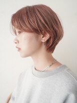 ガーランドツー(Garland 2F)&nbsp;マッシュショート/シースルーバング/ピンクベージュ/池袋