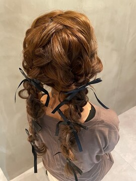 サロンドワン(SALON DE 1) #ツイン編みおろし