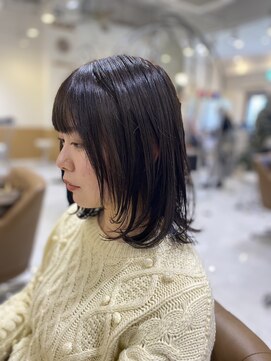 カーサ 西大寺南ロータリー店(casa) ボブレイヤー+髪質改善カラー