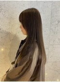 【ミディアムストレート/佐々木慧介】艶髪/透明感カラー