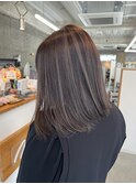 ハイライトカラー☆グレージュ