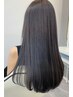 【髪質改善】カット+ダメージレスQUOLINE縮毛矯正＋MILBON５step Tr
