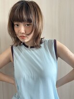 エアー 青山(AIR) 外ハネボブ/顔周りレイヤー/フェイスレイヤー/10代.20代