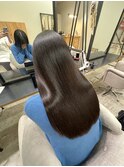 乾かしただけで艶髪