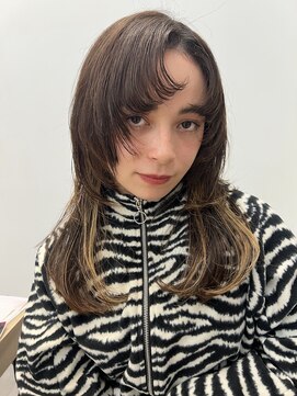 ジュエム(jouerm) くびれレイヤー小顔カット☆前髪イメチェンミディボブルフ