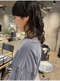 bibito 大人のマッシュウルフ　パーマミディアムネオソバージュ