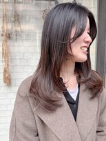 ヘアーエスクールフェイス(hair S. COEUR face) 顔周りレイヤー/レイヤーカット/枚方美容室/大阪美容室
