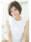 *CUORE松戸*…大人かわいい前下がりエアリーショートa