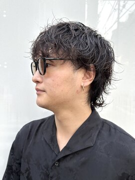 ロウ トウキョウ 八王子店(RAW TOKYO) シャドウパーマ　フェザーパーマ　ホワイトメッシュ　八王子