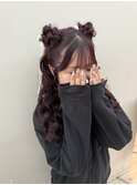 ハーフクラゲヘア