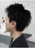 スパイキーショート/メンズパーマ/ピンパーマ/メンズカット