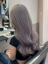 シエラ 南船場(CIERA.)&nbsp;ボブウルフ天使の羽バング外ハネボブミルクティーグレージュ