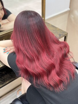 クインセス(Quincess) Red Balayage【レッドバレイヤージュ】
