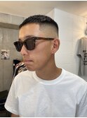 メンズカットフェードスキンフェードバズカットバズクロップ