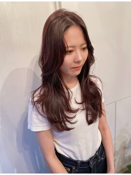 アーチテクトヘア(Architect hair by Eger) ボルドーブラウン×メテオ×レイヤー