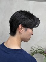 ニコ トウキョウ ロジック(nico TOKYO Logic)&nbsp;メンズセンターパートニュアンスパーマアップバング