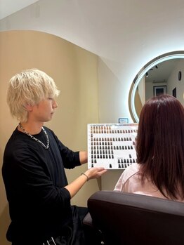 ミストプラス(MIST+)の写真/【阪神尼崎駅】髪のお悩みを解決！半個室のプライベート空間で一人のスタイリストが仕上げまで担当します◎