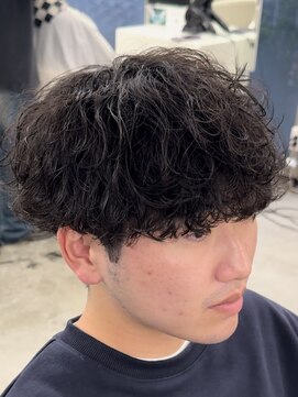 エデアンルクラ 下通(EDEAN Leclat) 熊本 シャドウパーマ 韓国風 マッシュ MEN'S HAIR