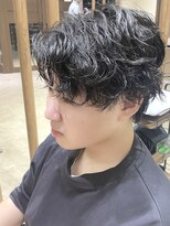 チャコレ パーチ 北千住店(Chacolle perch)&nbsp;ルーズツイストスパイラル×メンズショート