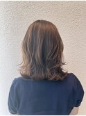 くびレイヤー前髪エモージュ小顔レイヤーカット20代30代40代50代