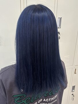 クレア バイ グレープバイン 金沢文庫(CLAIRE by GRAPEVINES) ブルー／ダブルカラー／韓国カラー／ブルベカラー／Y2k／韓国／