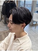 MENSHAIR/ニュアンスパーマ/センターパート/千葉/幕張本郷