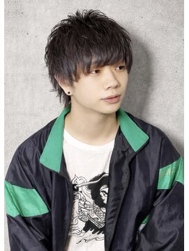フロー アワード 92(FLOW award) シャドウ スパイラル パーマ マッシュ ウルフ FLOW AWARD 柏