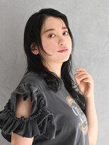 アース 焼津店(HAIR&MAKE EARTH)&nbsp;暗髪×ナチュラルレイヤー