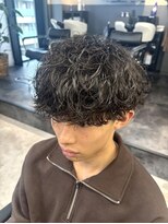コードバイケンジ 戸塚(CODE by KENJE)&nbsp;無造作でキマる◎波巻きシャドウパーマ