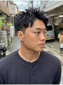 リバースセンターパート/ニュアンスパーマ/ダウンバング/船橋