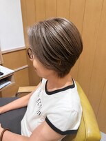 チャンプ 花園店(Champ) 大人ショート/ 白髪ぼかし /ショート/ 40代 / 50代 / 60代
