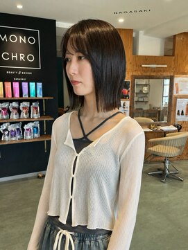 モノクロ(MONOCHRO) ボブスタイル