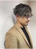 89. シルバーメッシュ/スパイラルマッシュ/顔周り/艶感