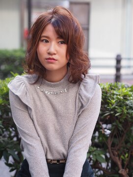 ロジ(Roji) 【ロジ】無造作感☆乙女ミディ