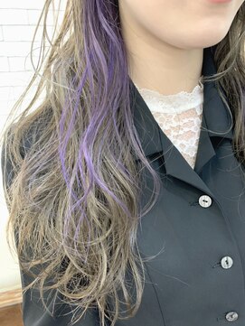 ヴァイブス(vibes) ラベンダーでアクセサリーカラー