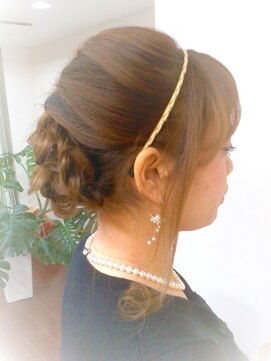 ヘアサロン ユニティ(Hair Salon Unity) パーティーアップ