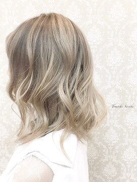 セシル ヘアー(Cecil hair) ハイブリーチ×ミルクティベージュ