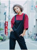 外国人風ガーリースタイル